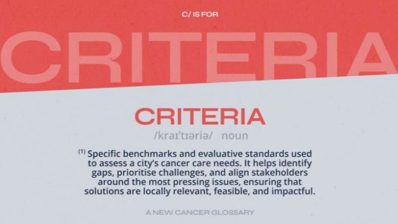 Sustainable Cancer Care Starts with Capacity Development – City Cancer Challenge