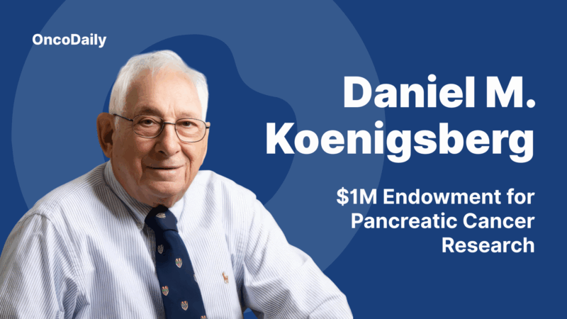 1 Million Dollar Gift from Daniel Koenigsberg to Advance Pancreatic Cancer Research – Yale Cancer Center