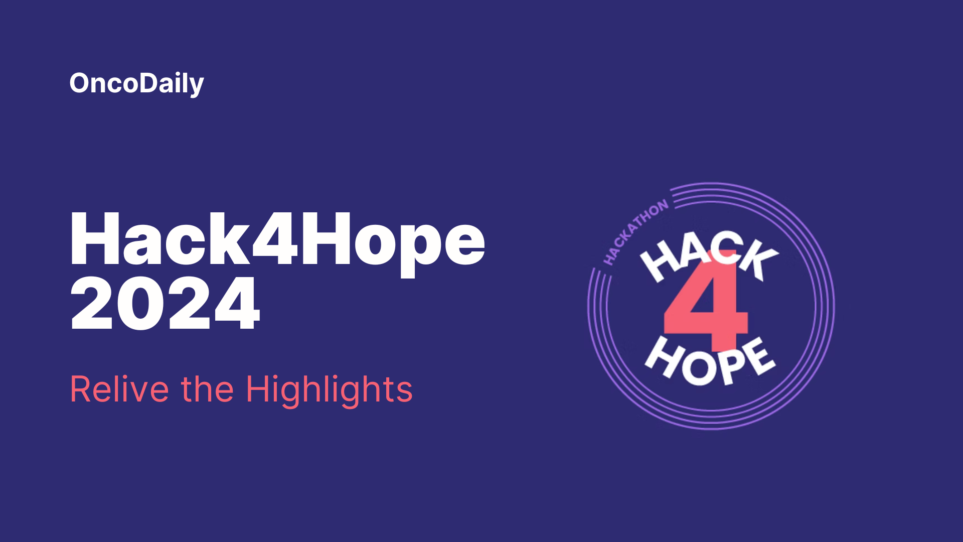 Hack4Hope 2024
