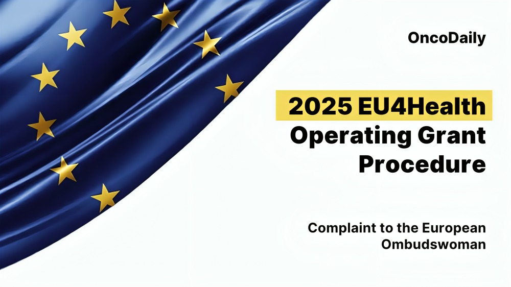 Formal Complaint about the 2025 EU4Health Operating Grant Procedure to the European Ombudswoman - AECL