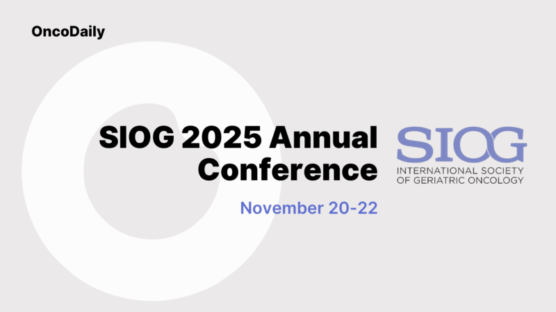 The SIOG 2025 Annual Conference: A Milestone Congress Celebrating 25 Years of SIOG