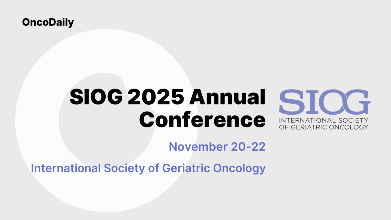 The SIOG 2025 Annual Conference: A Milestone Congress Celebrating 25 years of SIOG