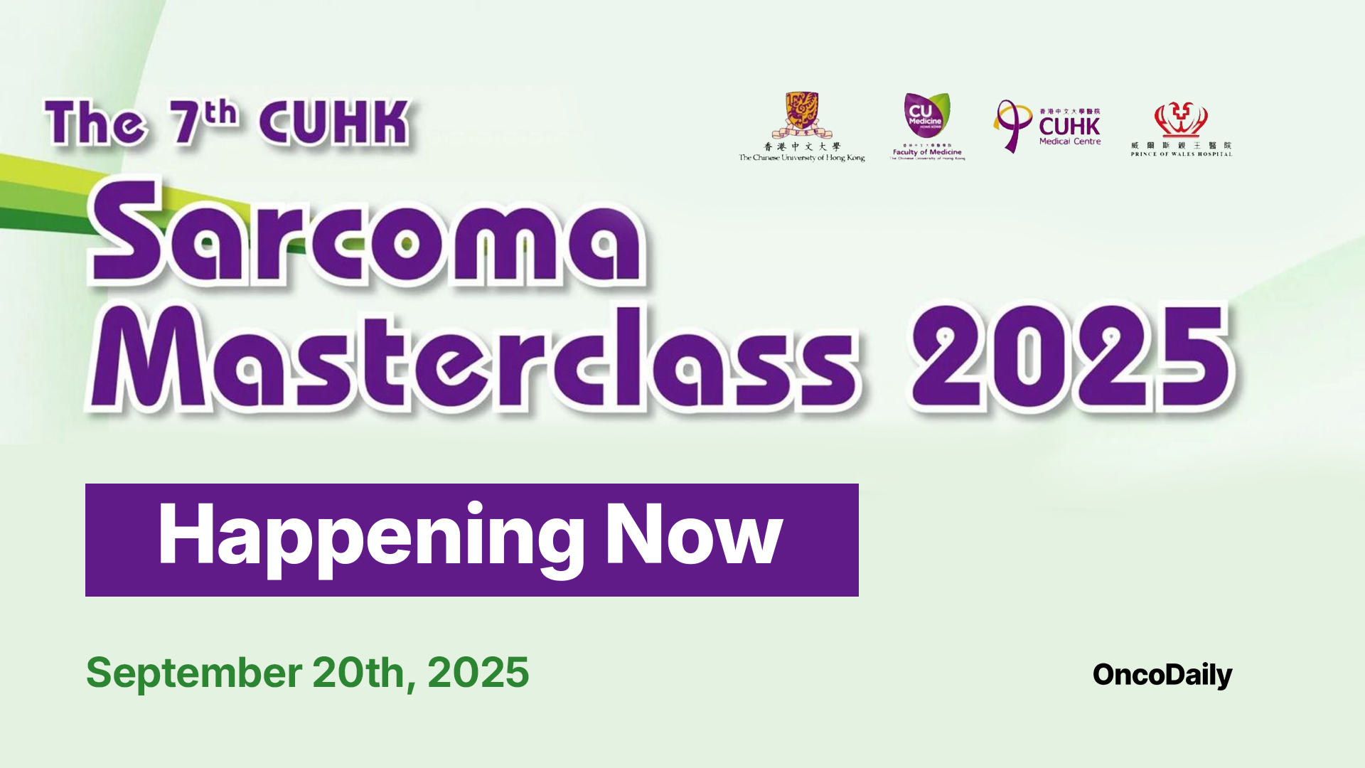 CUHK 2025 Sarcoma Masterclass
