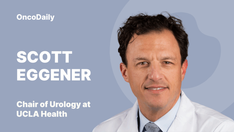Urologic Oncologist Dr. Scott Eggener Has Been Named Chair of Urology at UCLA Health