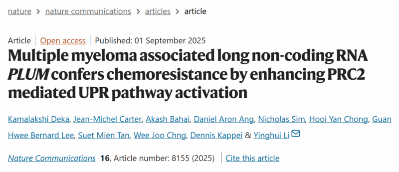 Myeloma Paper of the Day, September 2nd, Suggested by Robert Orlowski