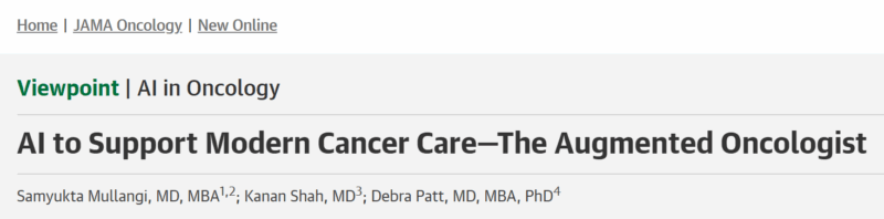 Debra Patt: The Augmented Oncologist