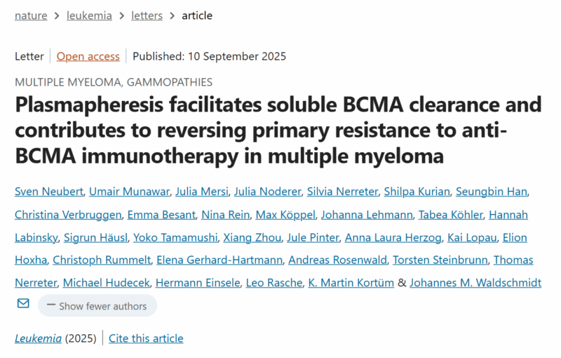 Myeloma Paper of the Day, September 11th, Suggested by Robert Orlowski