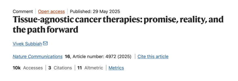 How Real-World Data is Transforming Tissue-Agnostic Cancer Care - Caris Life Sciences