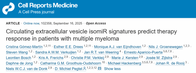 Myeloma Paper of the Day, September 18th, Suggested by Robert Orlowski