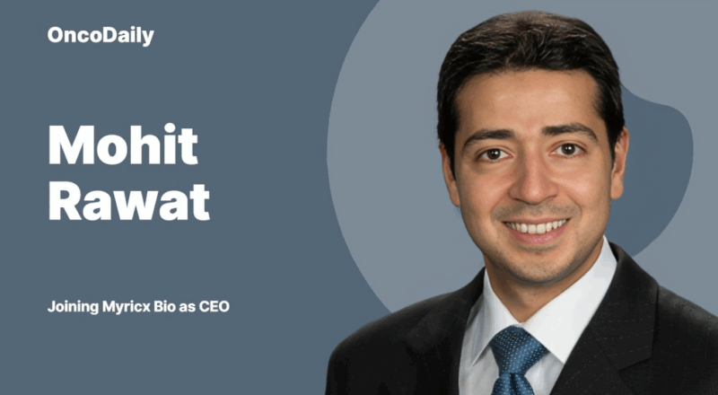 Mohit Rawat: Excited to Join Myricx Bio as CEO
