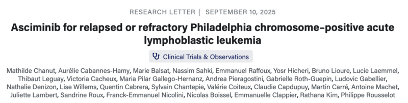 Talha Badar: New Data on Asciminib in Relapsed/Refractory Ph+ ALL and LBC-CML