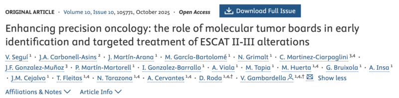 Noelia Tarazona: Crucial Role of Molecular Tumor Boards in Precision Oncology