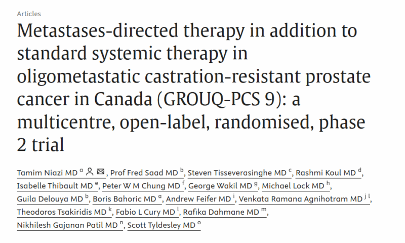 Pierre Blanchard: Another Proof That Metastasis-Directed Therapy Improves Outcomes
