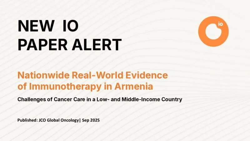 Nationwide Real-World Evidence of Immunotherapy in Armenia