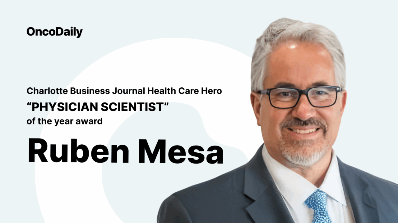 Ruben Mesa Named Charlotte Health Care Hero 2025: Physician Scientist of the Year