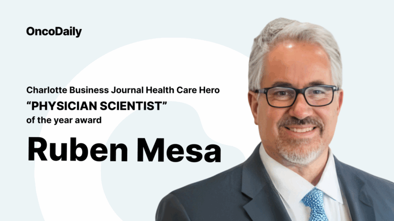 Ruben Mesa Named Charlotte Health Care Hero 2025: Physician Scientist of the Year