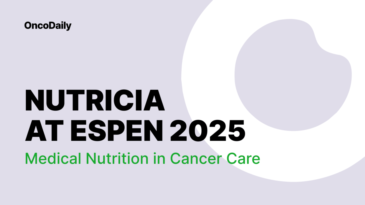 Nutricia Highlights Urgency of Nutrition in Cancer Care: 1 in 3 Patients Affected
