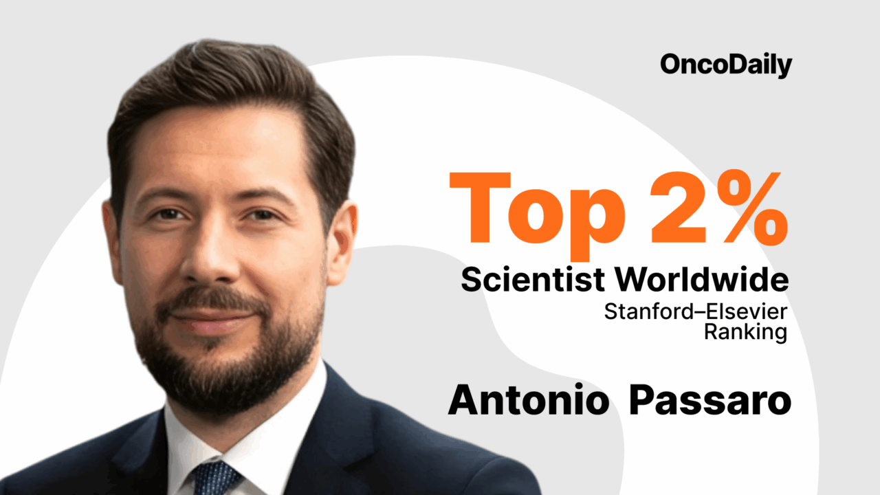 Antonio Passaro Named Among Stanford–Elsevier Top 2% of Scientists Worldwide