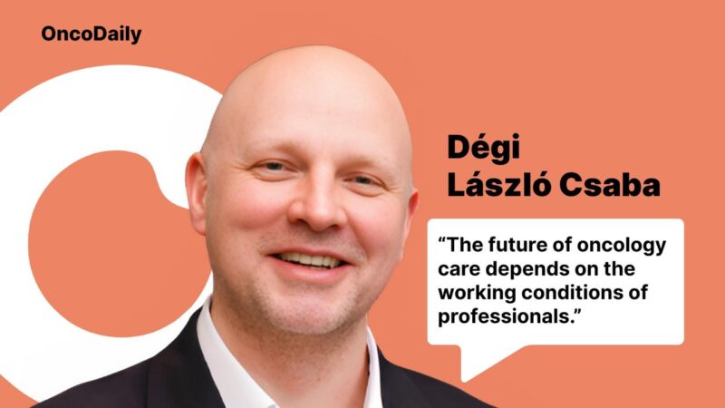 Dégi László Csaba: Improving Oncology Care Through Support for Professionals