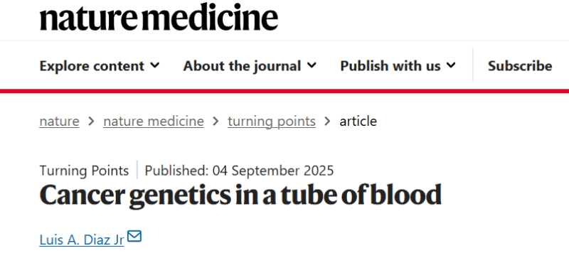 Luis Diaz: Reflecting on the Early Days of Liquid Biopsy Before ctDNA Was Even a Term