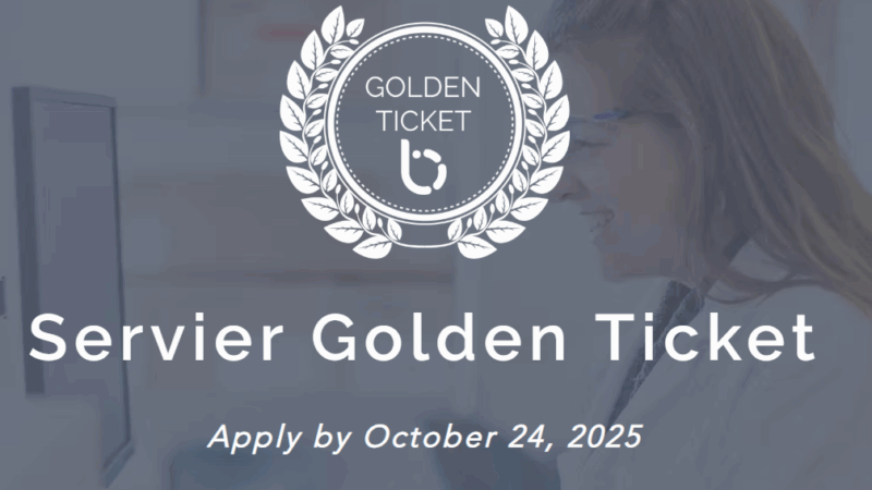 The Servier Golden Ticket is Back in 2025!