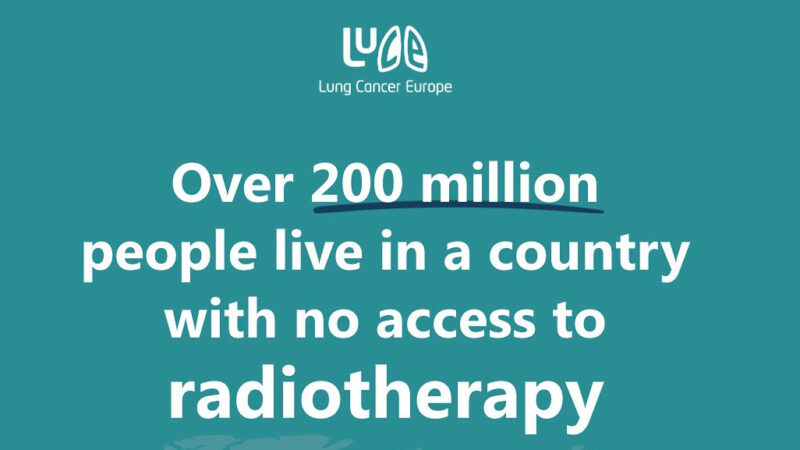 Why Radiotherapy Matters: Access, Understanding, and Workforce Support – Lung Cancer Europe