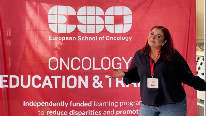 Ana-Maria Cecilia Păuleț: An Incredible Opportunity to Attend the ESO Basic Principles of Oncology Course