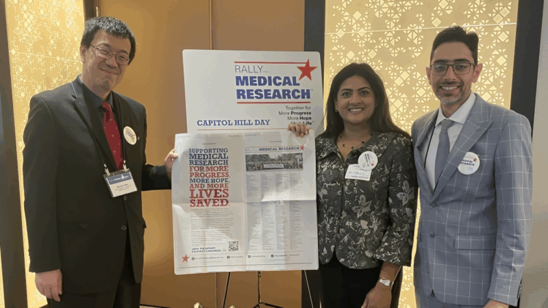 ASCO Advocacy: Advocating for Federal Research Funding with Rally for Medical Research