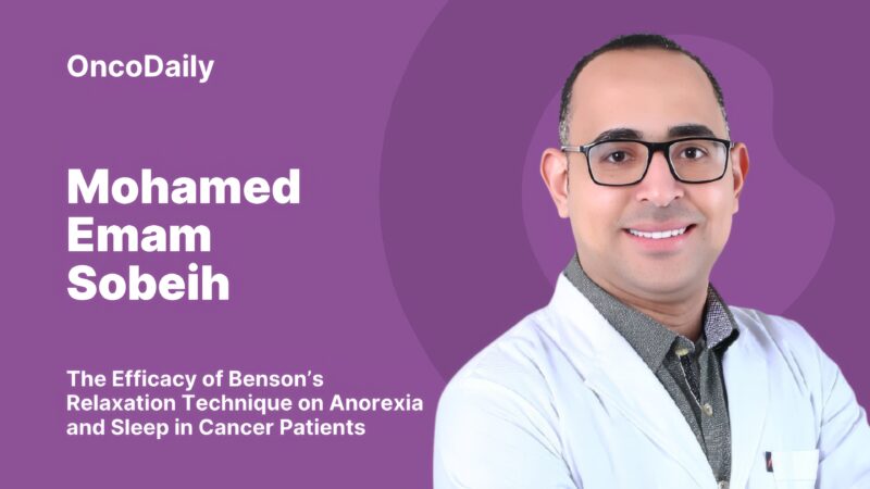Mohamed Emam Sobeih: The Efficacy of Benson’s Relaxation Technique on Anorexia and Sleep in Cancer Patients