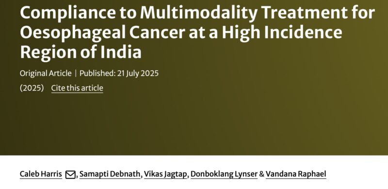 Oesophageal Cancer 