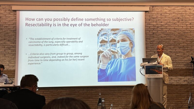 Jarushka Naidoo: Thought-Provoking Talk from Brendon Stiles on Surgery in Early-Stage NSCLC