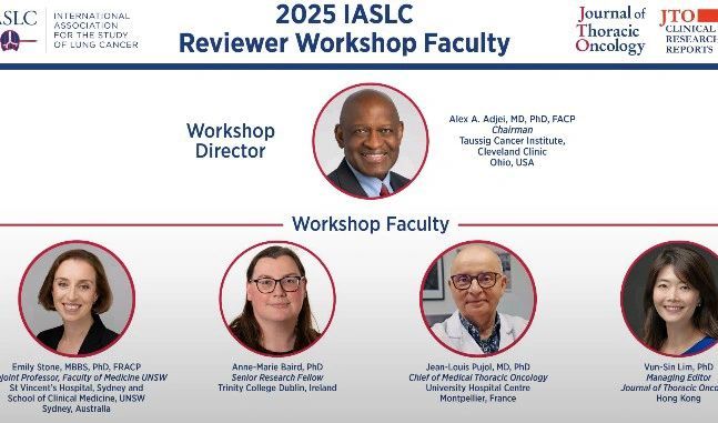 Radwa A. Yassin: Rewarding Experience at WCLC 2025, IASLC Reviewer Workshop