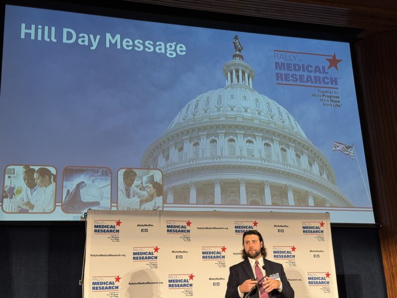 Wafik El-Deiry: Great to See Fellow Cancer Center Directors at the 2025 Rally for Medical Research