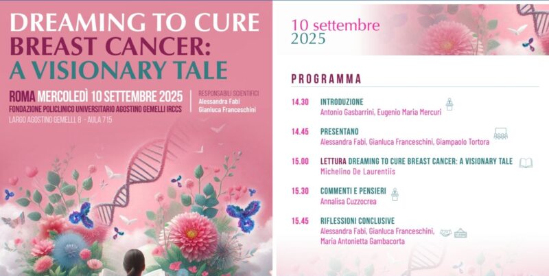 Gianluca Franceschini: Dreaming to Cure Breast Cancer - A Visionary Tale