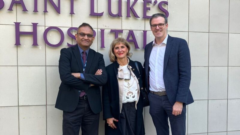 Gerry Hanna: Honoured to Welcome Mira Keyes to St. Luke's Institute of Cancer Research