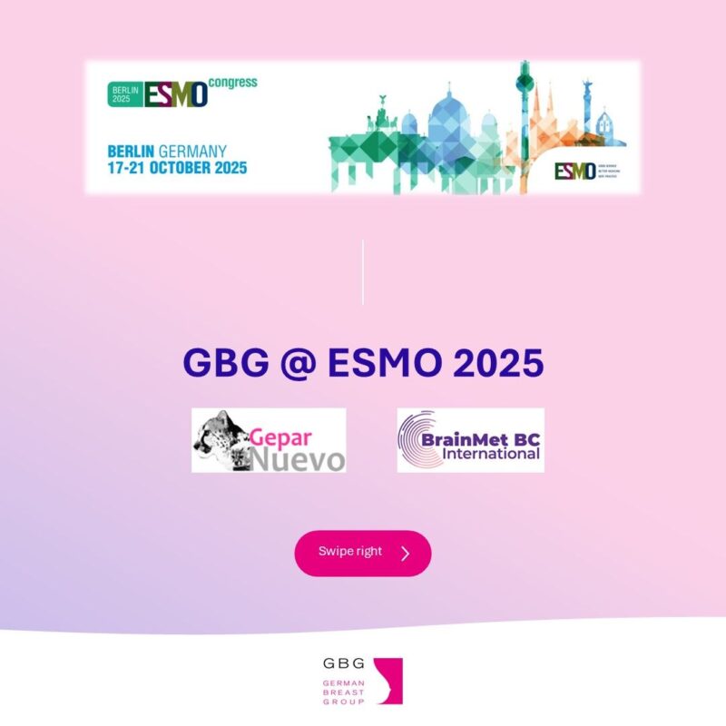 Sibylle Loibl: GBG Presentations at the ESMO Congress 2025 in Berlin