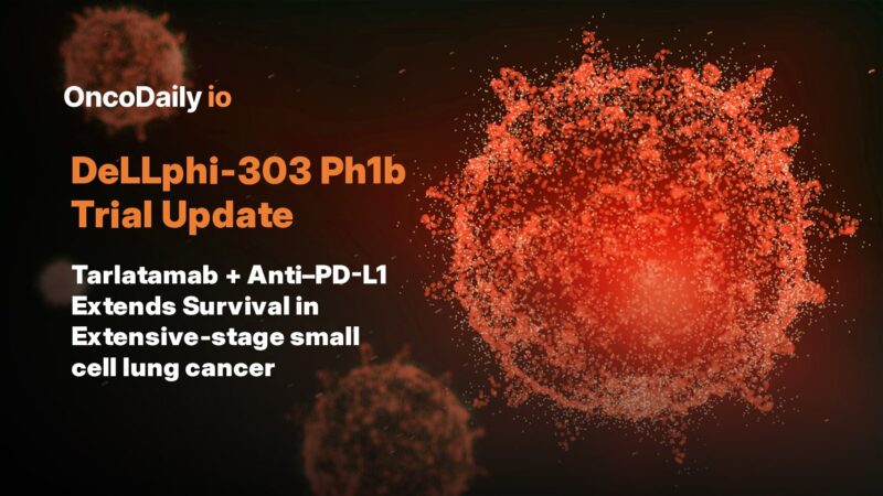 Tarlatamab + Anti–PD-L1 Extends Survival in Extensive-stage small cell lung cancer