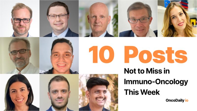10 Must-Read Posts in Immuno-Oncology This Week