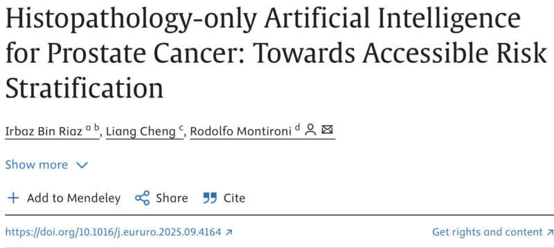 Irbaz Riaz Liang Cheng: Promise of Genomic AI Tools in Precision Oncology - OncoDaily
