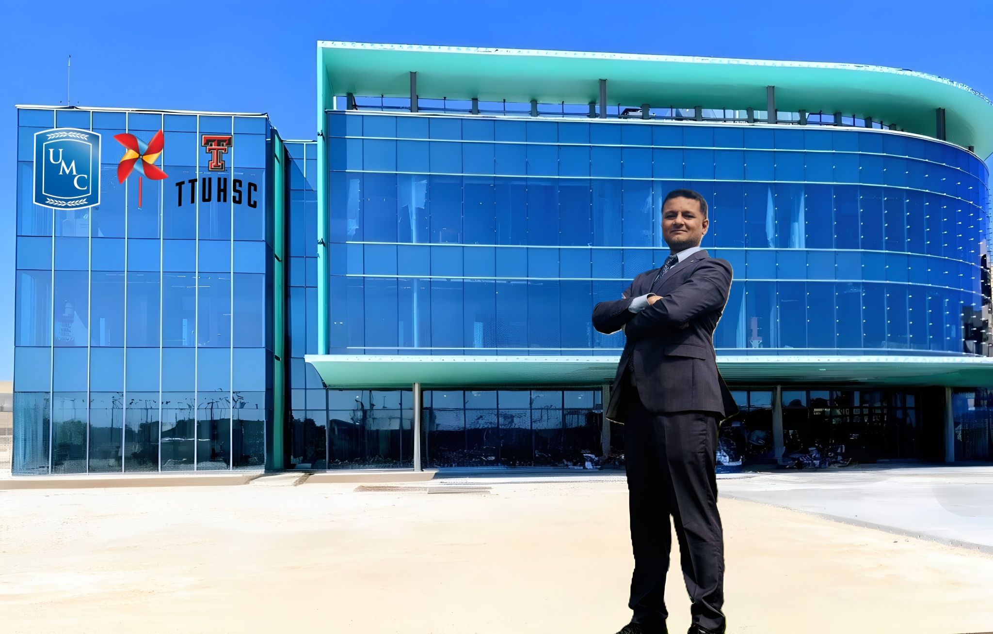 Matt Sherer Welcomes Muhammad Bilal Abid to the UMC Health System and TTUHSC Team