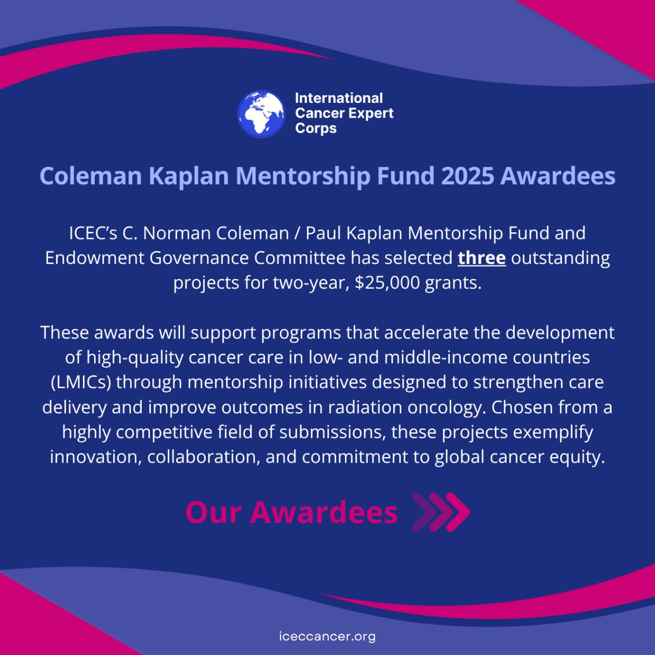 Horia Vulpe: Thrilled to Share That I Have Been Awarded the ICEC ...