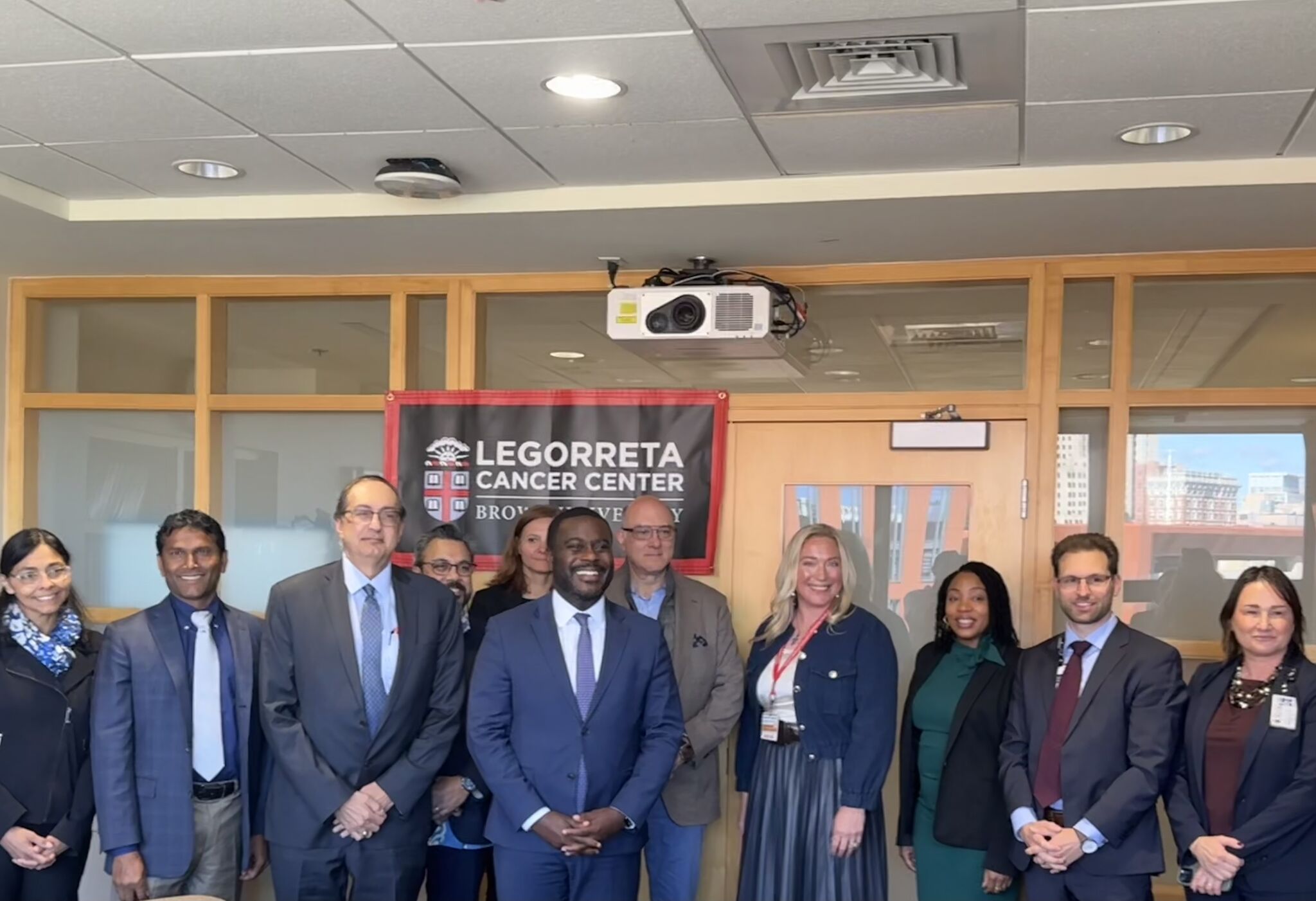 Wafik El-Deiry: Wonderful Visit by US Congressman Gabe Amo at Legorreta Cancer Center