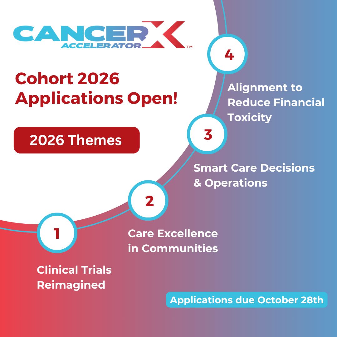 Applications are Open for the 2026 CancerX Accelerator Cohort