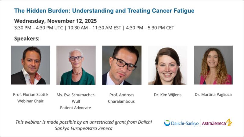 The Hidden Burden: Understanding and Treating Cancer Fatigue - MASCC