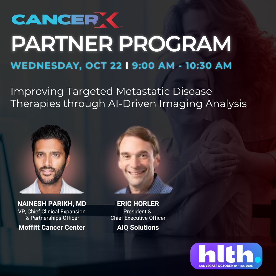 Advancing AI-Driven Imaging for Targeted Metastatic Cancer Therapies at HLTH 2025 - CancerX