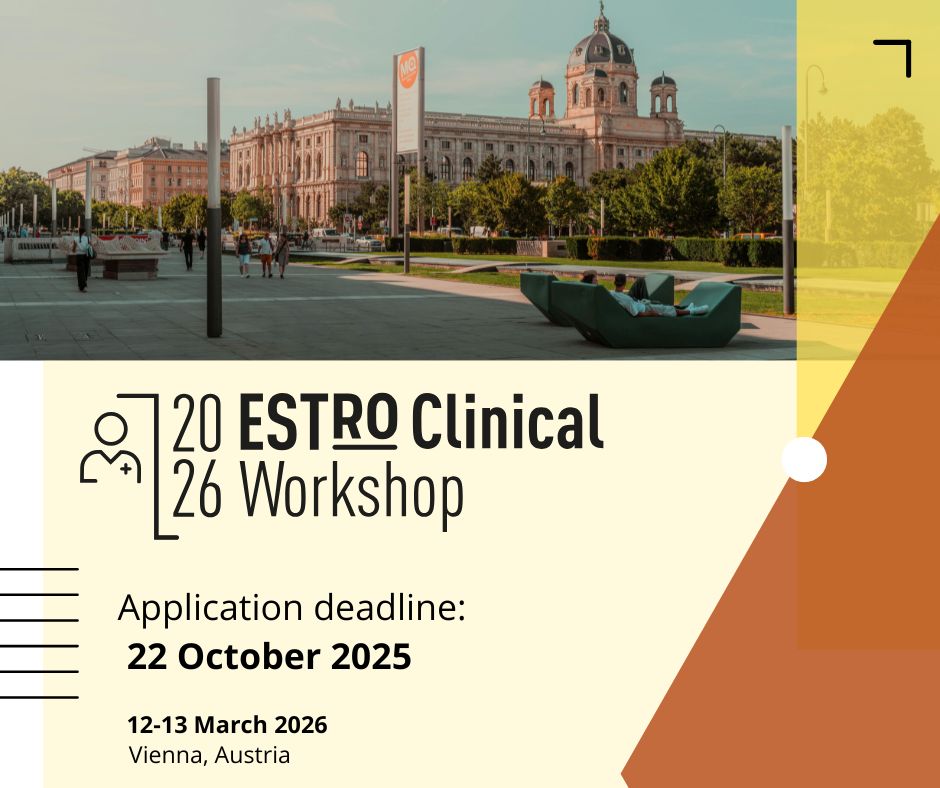 The First-Ever ESTRO Clinical Workshop Is Coming to Vienna