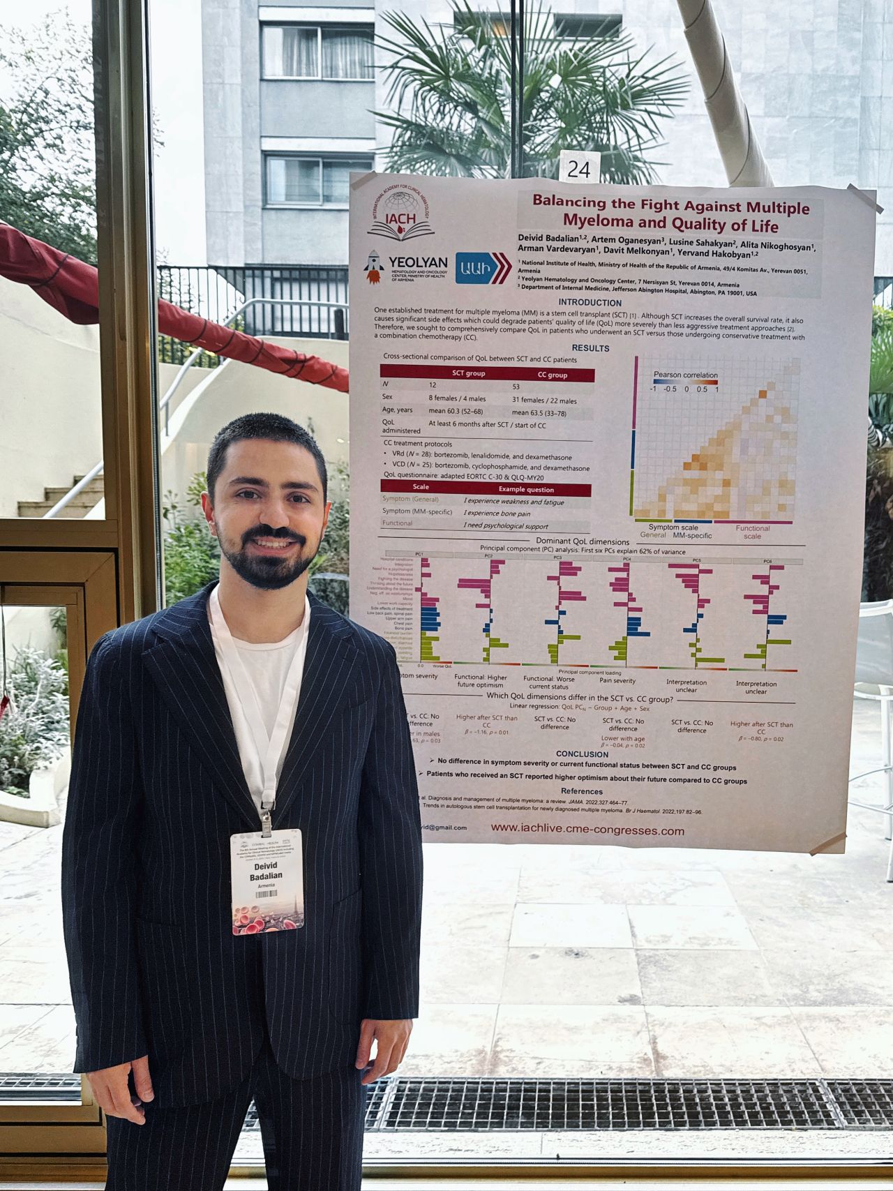 Deivid Badalian: Warm Atmosphere and Enriching Program at the 8th Annual Meeting of the IACH