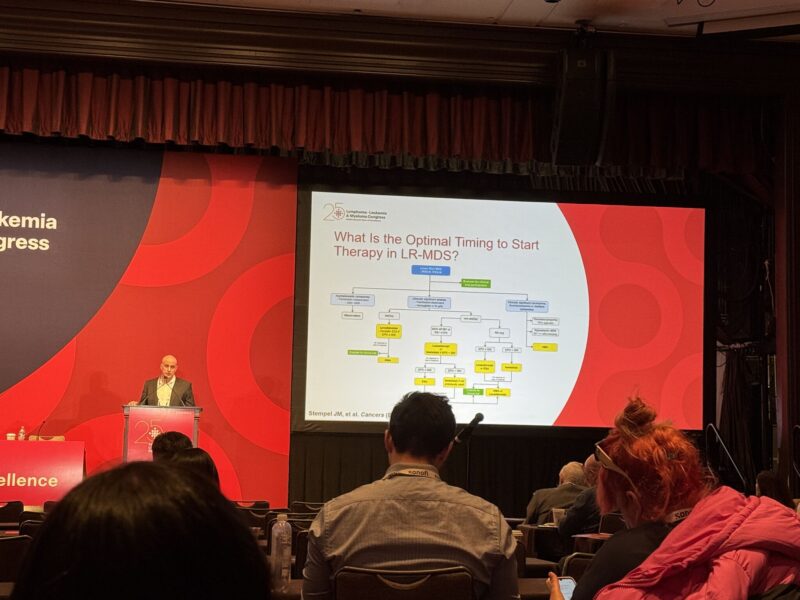 Yan Leyfman: Excellent Presentation by Dr. Jonathan Canaani on Updates in Low-Risk MDS