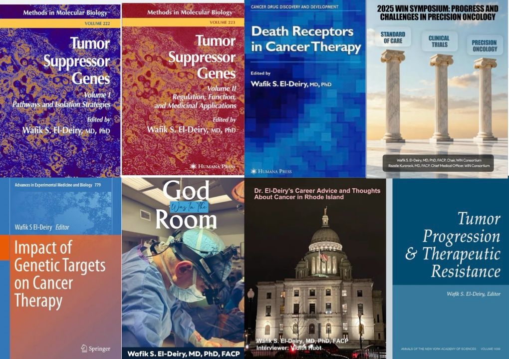 Wafik El-Deiry: Books I Have Edited That May Interest Those Who Study Cancer 2 Wafik El-Deiry: Books I Have Edited That May Interest Those Who Study Cancer