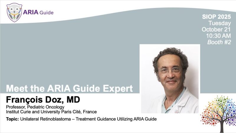 Meet the ARIA Guide Experts at SIOP Congress 2 Meet the ARIA Guide Experts at SIOP Congress